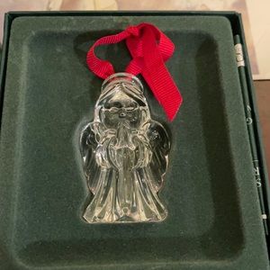 Waterford Crystal Christmas Endearments Angel Ornament